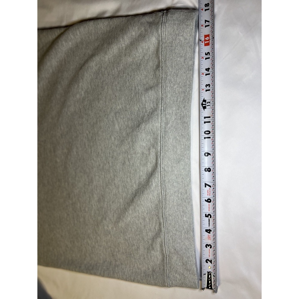 Vineyard Vines Sweater  Kids XL (18) Gray & Blue 1/4 Zip Pullover Preppy Casual - Picture 2 of 12